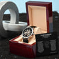 To My husband Open Works Watch  with gift box8 a heartfelt message from wifey.... HOT SELLER