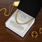 Gift  for Soul Mate Cuban Link Mens Chain LUX BOX+ LENGTH EXTENTION
