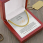 Gift  for Soul Mate Cuban Link Mens Chain LUX BOX+ LENGTH EXTENTION