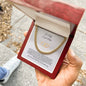 Gift  for Soul Mate Cuban Link Mens Chain LUX BOX+ LENGTH EXTENTION