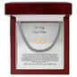 Gift  for Soul Mate Cuban Link Mens Chain LUX BOX+ LENGTH EXTENTION