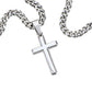 To my Son From Mom  Cross Necklace- Graduation Gift from son Men's Jewerly * Birthday gift with a gift box