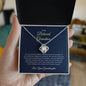 To My Beloved Grandma | Thank You - Love Knot Necklace