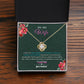 To my wife Love Knot necklace-----