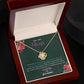 To my wife Love Knot necklace-----