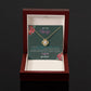 To my wife Love Knot necklace-----