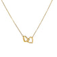Mother & Daughter internal heart necklace --- Show your love with a devoted & special message to your little girl. Hot Seller