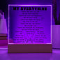 To My Soulmate | Square Acrylic Plaque!