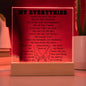To My Soulmate | Square Acrylic Plaque!