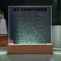 To My Soulmate | Square Acrylic Plaque!