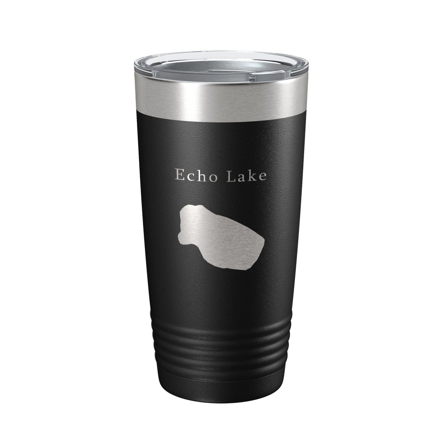 Echo Lake Map Tumbler Travel Mug Insulated Laser Engraved Coffee Cup Colorado 20 oz-5