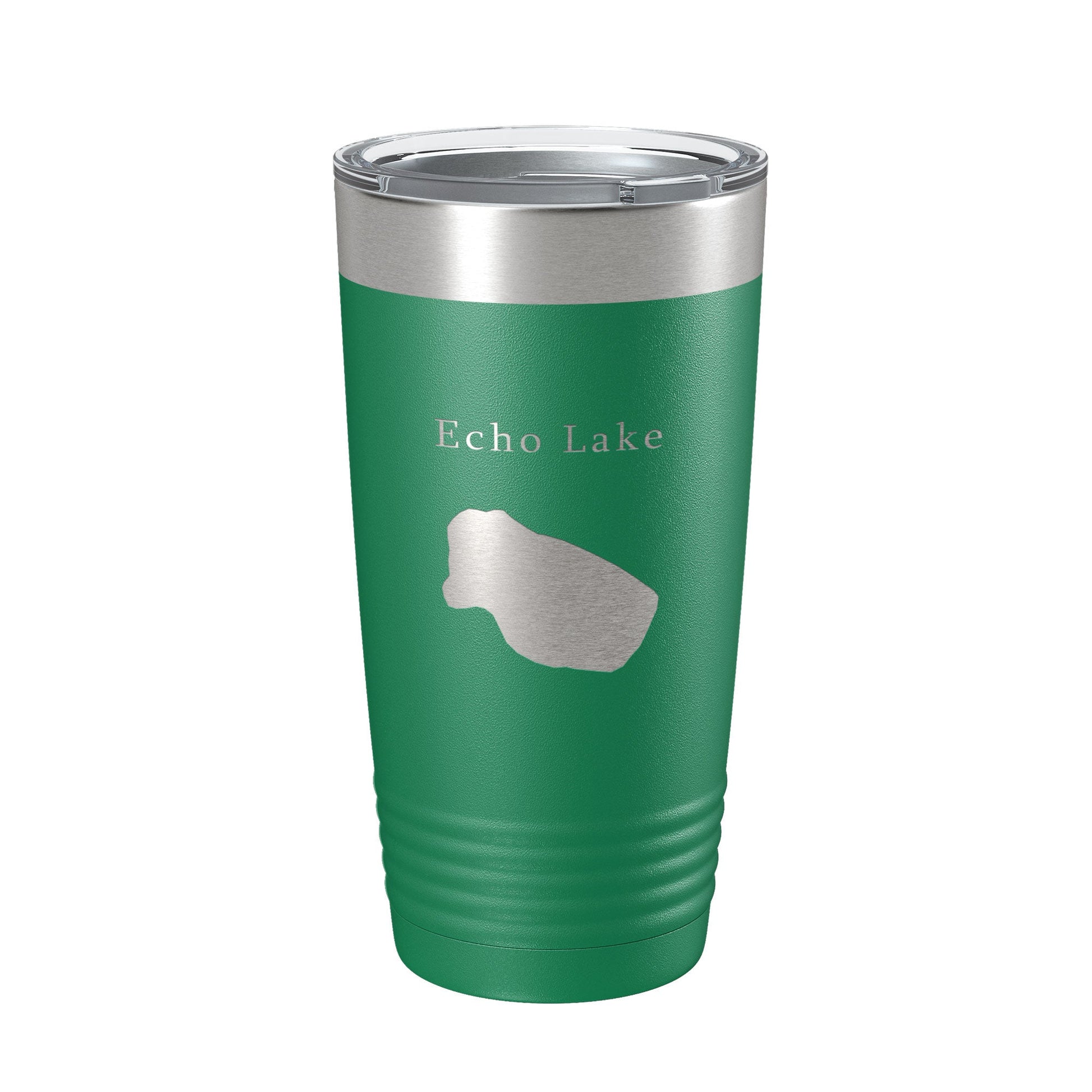 Echo Lake Map Tumbler Travel Mug Insulated Laser Engraved Coffee Cup Colorado 20 oz-9